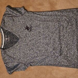 Beverly Hills Polo Club Black and Gray Tee